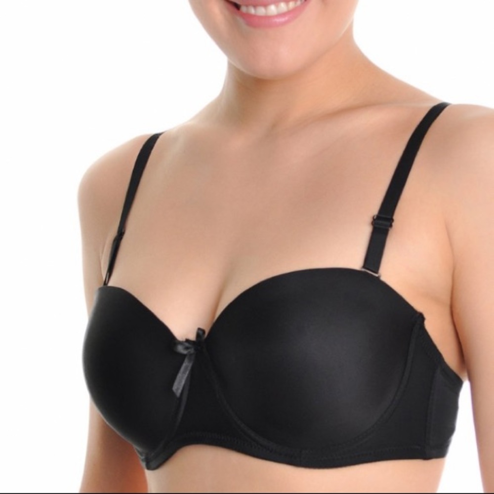 ⭐️2/$44⭐️Black Convertible Bra, 36B